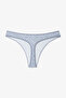 Cherry Bloom Floral Low Waist 3-Piece Thong Panties - 5