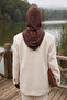 Women's Ready-To-Wear Hat with Winter Visor and Closure, Brown, B-88O - 2