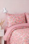 Pink Spring Double Summer Cotton Duvet Cover Set - 6