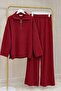 Women's Steel Knitted Knitwear Double Set