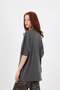 Bisiklet Yaka Basic T-shirt P10111-D7 - 5