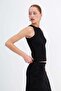 Halter Collar Ribbed Undershirt A13294-L7 - 2