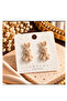 Plush Rabbit Velvet Children's Teen Earrings