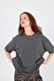 Bisiklet Yaka Basic T-shirt P10111-D7 - 4
