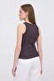 Halter Collar Ribbed Undershirt A13294-L7 - 5
