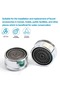 3PCS Brass Water Saving Faucet Tap Aerator M24 Thread Bathroom Faucet Bubbler Stainless Steel Replac - 5
