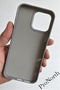 iPhone 14 Pro Max Compatible Case with Logo Launch Soft Velvet Silicone Cover - 2