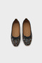 Hana Trend Women's Black Ballerinas - 4