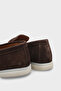 Genuine Leather Suede Men's Loafer Shoes - 5
