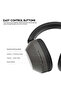 Go Tune WH06 Wireless Headphones,Bluetooth 5.3,Tri-Mode,Light Weight,40mm Drivers,Built-in Mic,Beige - 3