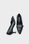 Mirabel Pointed Toe Buckle Mid-Heeled Women's Shoes - 4
