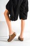 Anatomical Soft Comfortable Sole Wedge Heel Mother's Slippers - 7