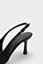 Moina Pointed Toe Mid-Heeled Women's Shoes with Back Strap - 3
