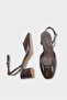 Karmen Round Toe Women's Ankle Strap Mid-Heel Shoes - 4