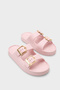 Jolyn Eva Double Buckle Women's Slippers