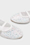 Norean Lace Mesh Embroidered Women's Ballerinas - 4