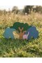 Montessori Wooden Toy Tree Elephant Family - 6