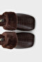 Elyse Women's Closed Gondola Furry Slippers - 2