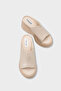 Shandee Women's Wedge Heeled Slippers - 6