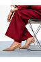 Laurie Knitted Pointed Toe Mid-Heel Open-Back Women's Shoes