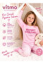 Girl's Long Sleeve 100% Cotton Pajama Set Sweet Dream - 5