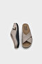 Ivory 107001   Women's Cross Band Comfort Anatomic Slippers - 4