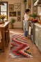 60 X 113 cm Handmade Wonderful Antalya-Barak Kilim, Nadide-Authentic Kilim Kd:Eski̇şehi̇r - 4
