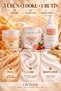 Baby Soft Body Care Set – Body Peeling + Ingrown Hair Cream + Moisturizing Body Milk, 3-Piece Set for Strawberry Leg Appearance - 8
