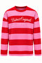 2260 Women's Retro Striped District Originals Print Sweatshirt Pink - 2
