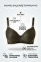 Jacquard Wireless Silicone Bra