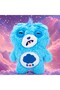 Fuggler Care Bears Grumpy Bear Blue Plush Toy - 22.5 cm - 2