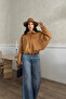 Suede Look Bomber Jacket - 4