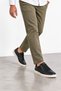 Rhino Men's Genuine Leather Sneaker Shoes - Black - 2