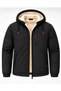 Plush Inside Men's Coat