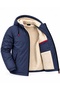 Plush Inside Men's Coat - 2