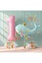 Cute Green Whale 1st Birthday Balloon Set, Sea and Ocean Creatures Themed Balloons and Pink Number Balloons