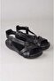 Zyn 9038 genuine leather women's anatomical sandal black - 2