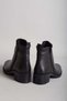 Select 240626 genuine leather women's heel boots black - 5