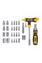 SET 2 SCREWDRIVERS + 27 PLASTIC CASE BITS - 2