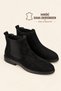 Men's Black Genuine Suede Chelsea Boots – Magenda