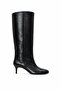 Black Heeled Classic Boots 25357