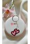 Miyuki Beads Handmade Heart Keychain/Bag Ornament 1 - 5