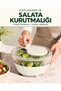 Foldable Salad Dryer Vegetable and Greenery Dehydrator Cream