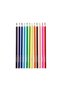 12 TRIANGULAR COLORED PENCILS - 2