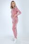 Women's Pink Velvet Tracksuit - 5