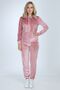 Women's Pink Velvet Tracksuit - 2