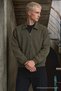 Men's Seasonal Shirt Collar Zippered Bomber Khaki Jacket - 2