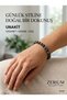 Real Natural Stone Bracelet Abundance Energy Courage Epidote and Garnet Stone - 6