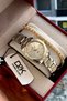 Original Women's Watch with 3 Bracelets as a Gift - 2
