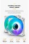 DXV2.6 240mm AIO Liquid CPU Cooler,1800RPM Fans,2700RPM Pump,51 CFM,275W TDP,Intel & AMD - 8